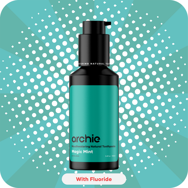 Archie Natural Toothpaste with Fluoride - Magic Mint