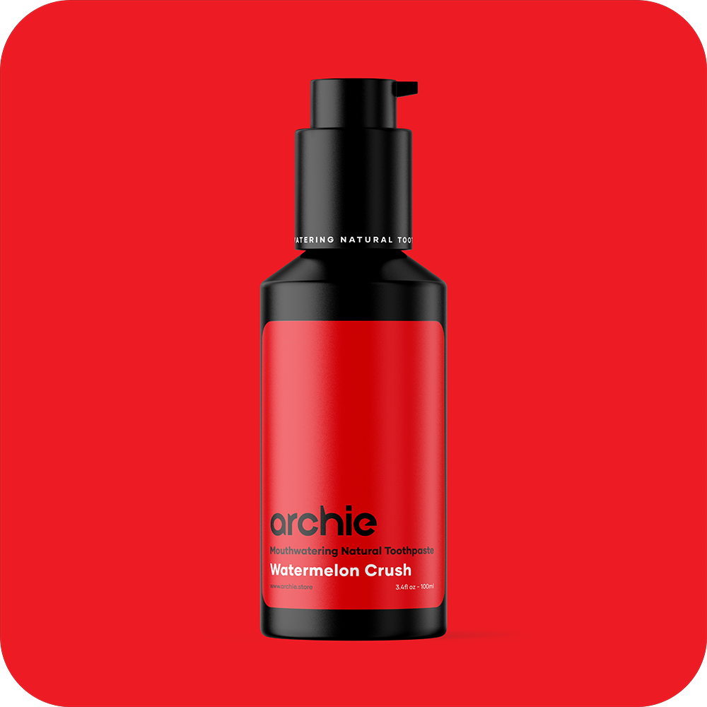 Archie Natural Toothpaste with Hydroxyapatite  - Watermelon Crush