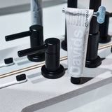 Davids Premium Natural Toothpaste - Charcoal and Peppermint flavour packaging with key