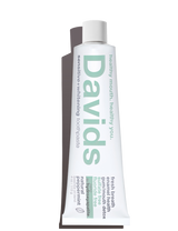 Davids Sensitive + Whitening Nano-Hydroxyapatite Premium Natural Toothpaste - Peppermint
