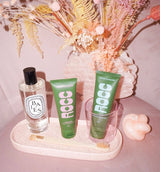 ROCC Natural Toothpaste, River Mint + Green Tea display