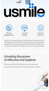 usmile P10 Sonic Electric Toothbrush